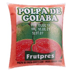 Polpa Fruta Frutpres Goiaba 100G