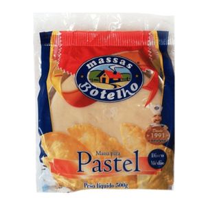 Massa p/ Pastel Botelho Disco Médio 500g