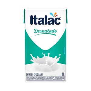 Leite L Vida Italac Desnatado 1l