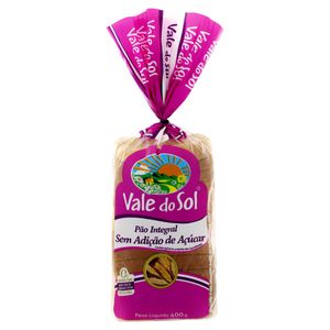 Pão Vale Sol Integral s/ Açúcar 370g