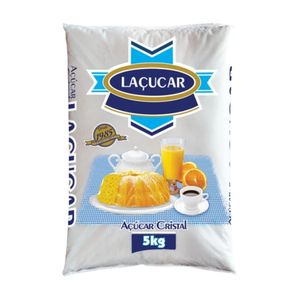 Açúcar Cristal Laçucar 5Kg