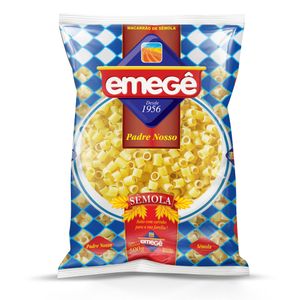 Massa de Sêmola Emegê Padre Nosso 500g
