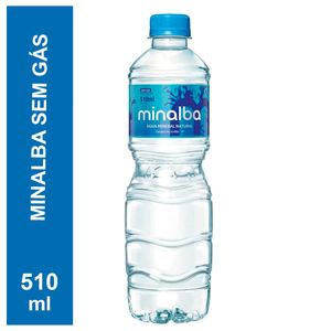 Água Mineral Minalba s/ Gás 510ml