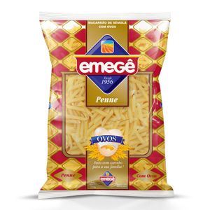 Massa c/ Ovos Emegê Penne 500g