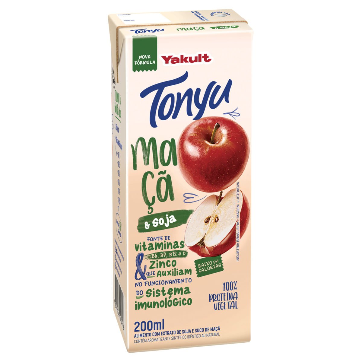Bebida de Soja Tonyu Maçã 200ml | Bretas Supermercado