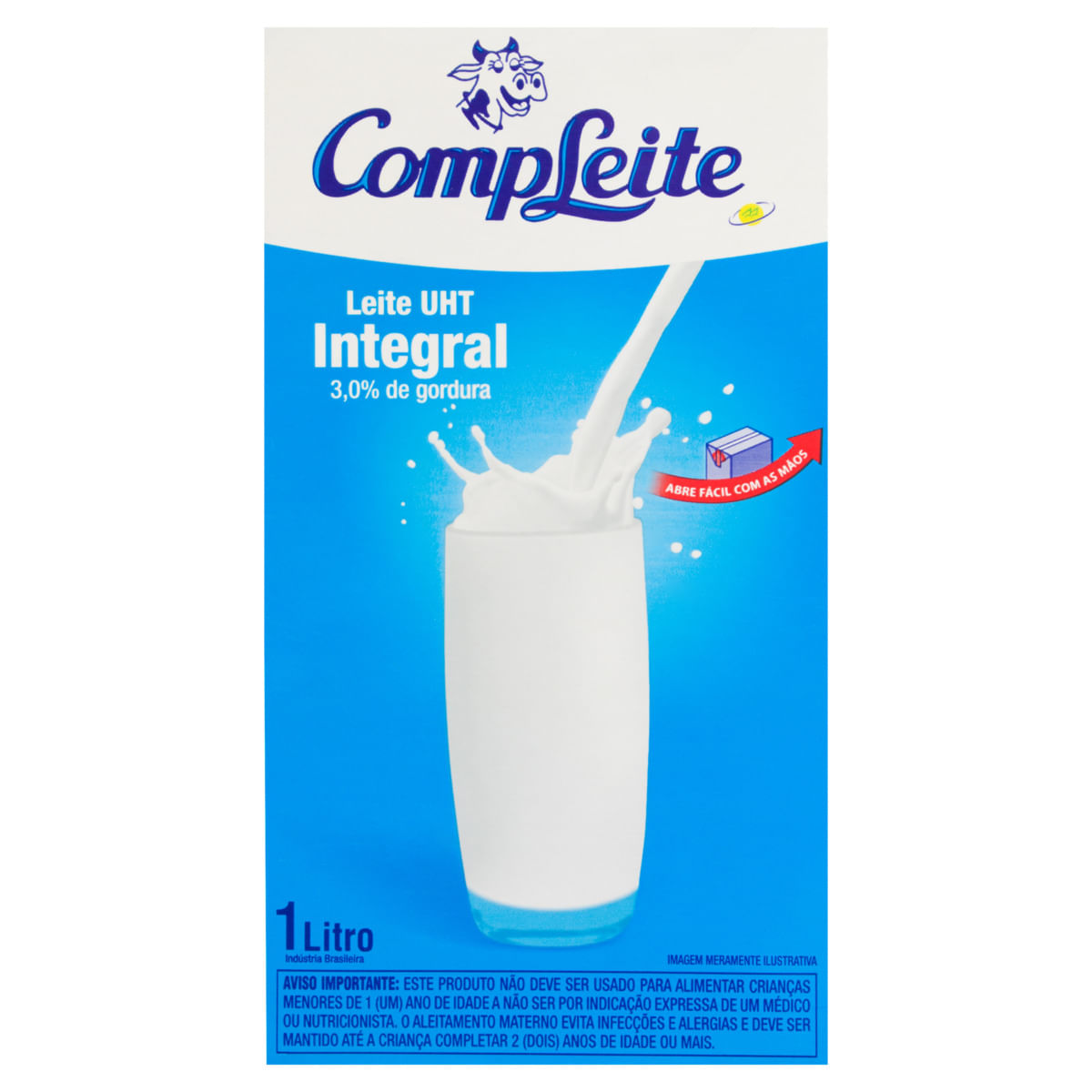 Leite Uht Compleite Integral Caixa 1l | Bretas Supermercado