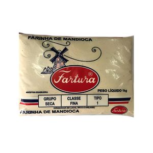 Farinha de Mandioca Fartura Crua 1Kg