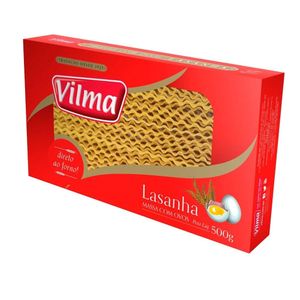 Massa p/ Lasanha Vilma c/ Ovos 500g