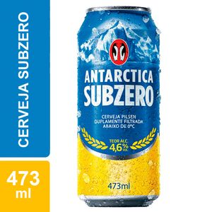 Cerveja Antarctica Subzero Pilsen Latão 473ml