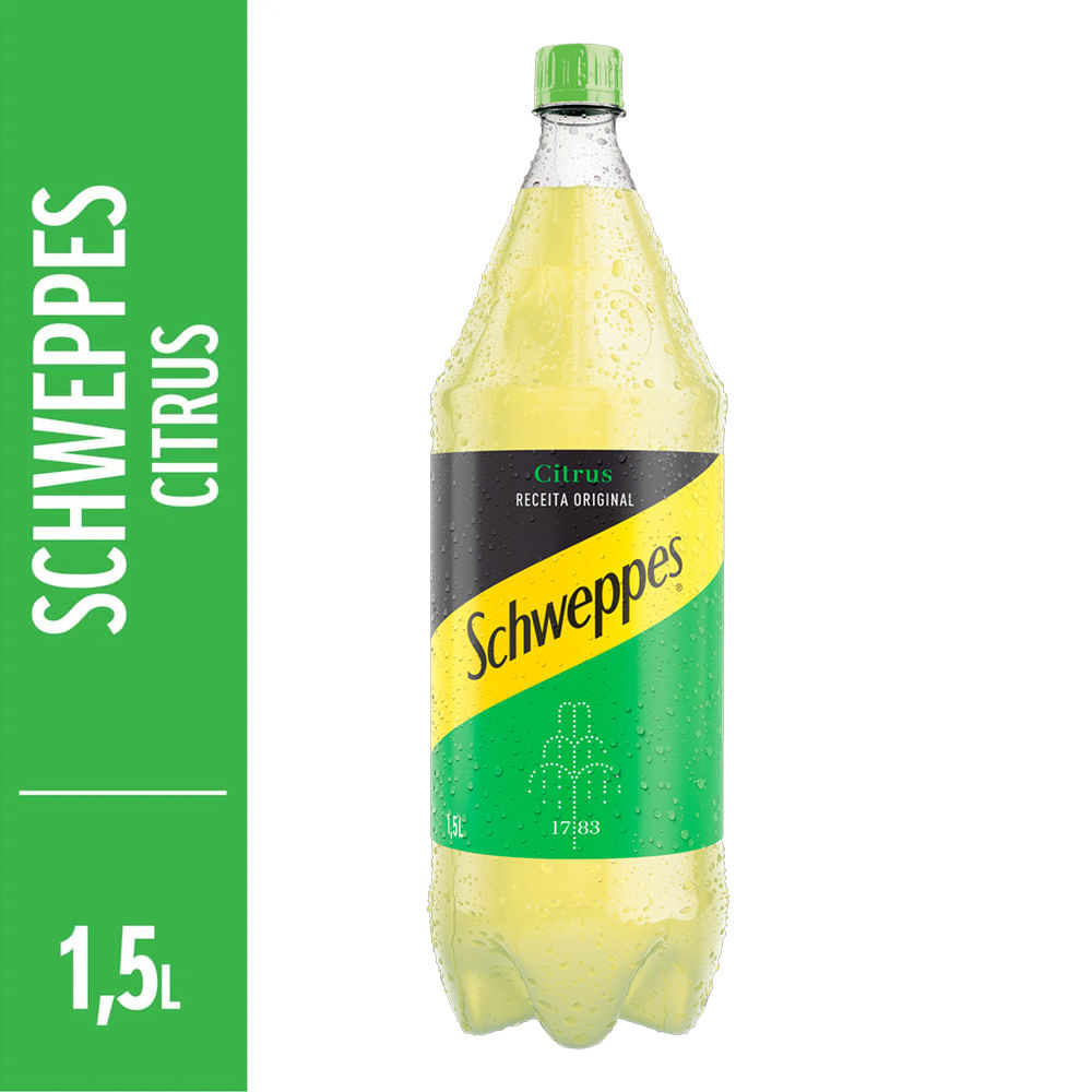 Refrigerante Schweppes Citrus Pet 1,5 Litros | Bretas Supermercado