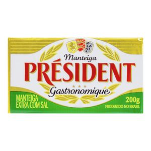 Manteiga Président Tablete c/ Sal 200g