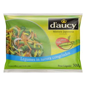 Mistura Japonesa Daucy Wok Legumes in Natura Congelada 300g