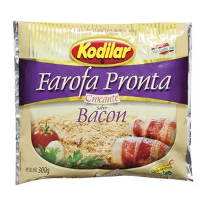 Farinha de Mandioca Kodilar Temperada Bacon 300g