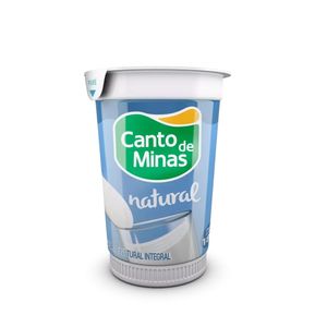 Iogurte Integral Natural Canto de Minas 180g