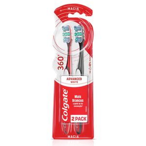 Escova Dental Colgate Luminous White 360° Leve 2 Pague 1