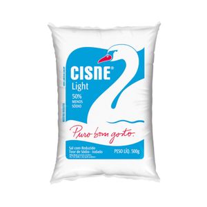 Sal Refinado Cisne Light 500g