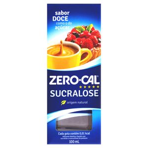 Adoçante Líquido Zero-Cal Sucralose 100ml