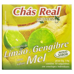 Chá Multiervas Limão Gengibre e Mel 14g