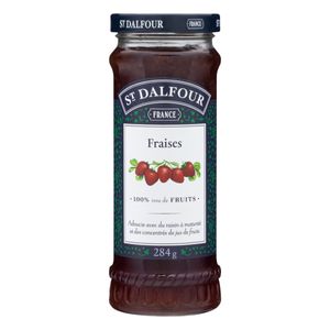 Geleia St. Dalfour 100% de Fruta sem Açúcar Morango 284g