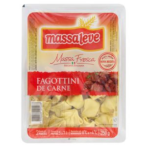 Fagottini de Carne Massa Leve Bandeja 350g