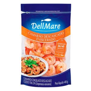 Camarão Dellmare Cong Desc 36/40 Ta 400g