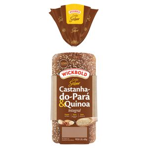 Pão Wickbold Castanha e Quinoa 350g