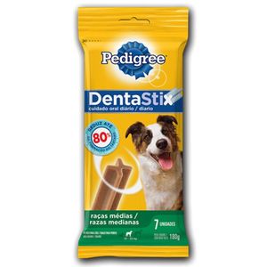 Petisco p/ Cães Pedigree Dentastix Raças Médias 180g