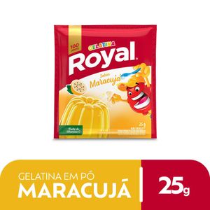 Gelatina em Pó Royal Maracujá 25g