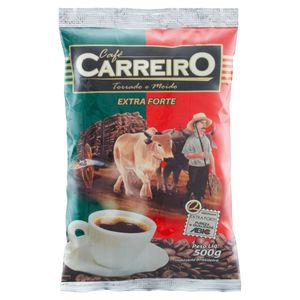 Café Torrado e Moído Carreiro Extraforte Pacote 500g