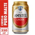 Cerveja Amstel Lager Lata 350ml