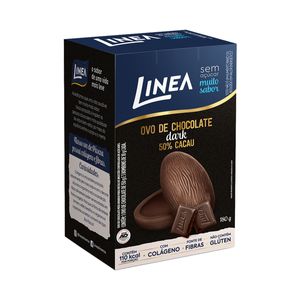 Ovo de Páscoa Linea Sucralose Dark 50% Cacau 180g