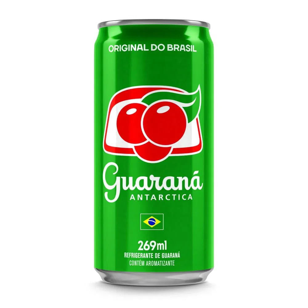 Refrigerante Guaraná Antarctica Lata 269ml, Convencional