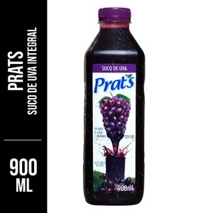 Suco Integral Prats Uva 900ml