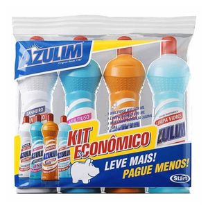 Limpador Multiuso Azulim Leve Mais Pague Menos 500ml c/ 4 Unid