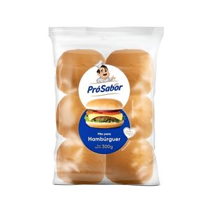 Pão de Hambúrguer Pró Sabor 300g