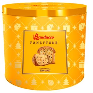 Panettone Bauducco Frutas Cristalizadas Lata 750g