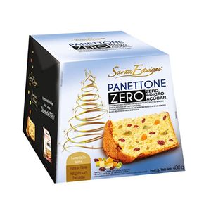 Panettone Santa Edwiges Frutas Cristalizadas Zero Caixa 400g