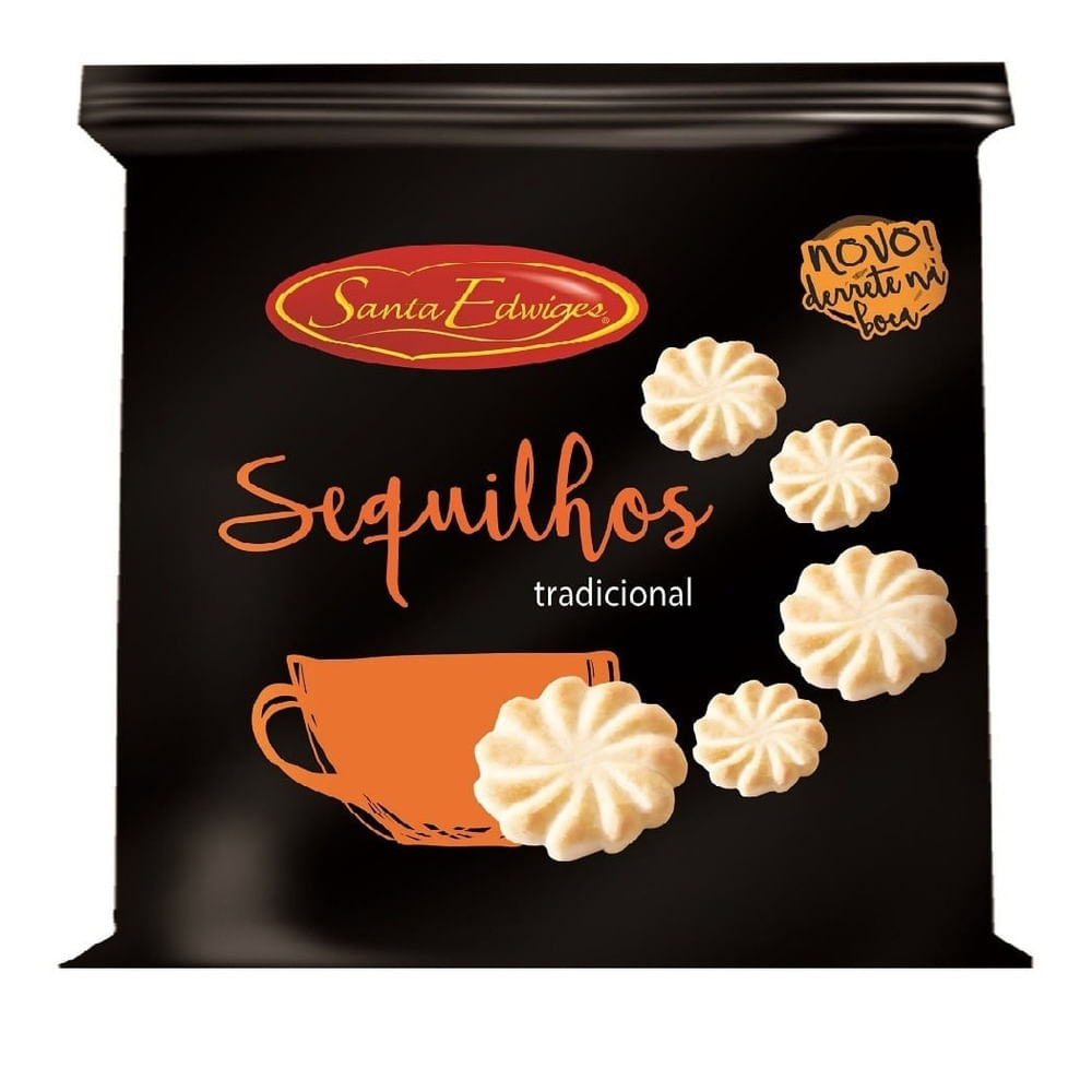 Sequilho Santa Edwiges Tradicional 100g Biscoito Doce Bretas