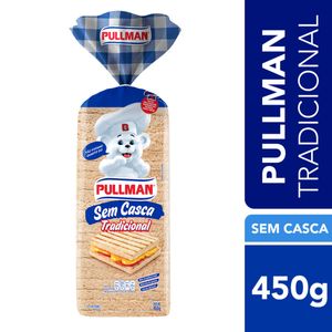 Pão de Forma Pullman Tradicional s/Casca 450g