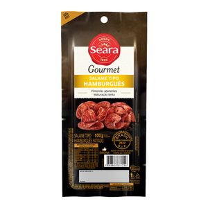 Salame Tipo Hamburguês Seara Gourmet Fatiado 100g