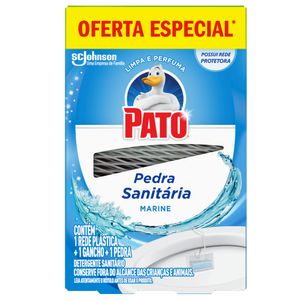 Pedra Sanitária Pato Marine 25g Grátis 25% Desconto