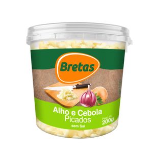 Alho/Cebola Bretas Picado s/ Sal 200g