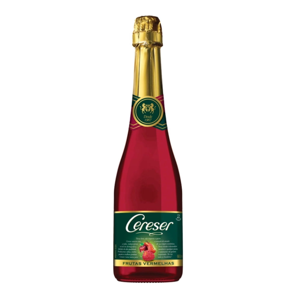 Sidra Frutas Vermelhas Cereser 660ml
