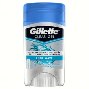 Desodorante em Gel Gillette Clear Cool Wave 45gde 48 Lenços CadaUnid