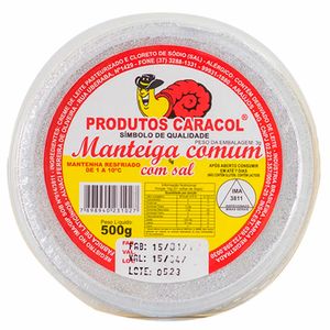 Manteiga Mix Caracol c/ Sal Pote 500g