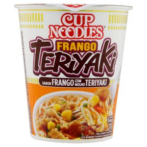 Macarrão Instantâneo Cup Noodles Nissin Frango c/ Molho Teriyaki Copo 72g