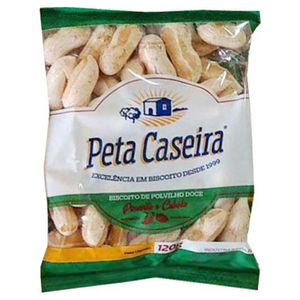 Biscoito Peta Caseira Polvilho Temp 120g
