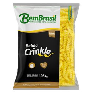 Batata Pré-Frita Crinkle Bem Brasil 1,05Kg