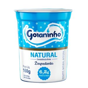 Iogurte Goianinho Int Natural 160g