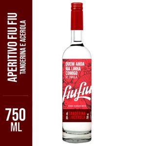 Bebida Alcoólica Mista Fiu Fiu Tangerina/Acerola 750ml